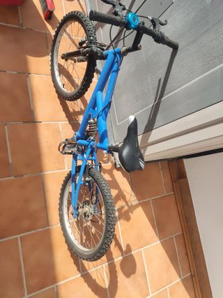 Bicicleta azul