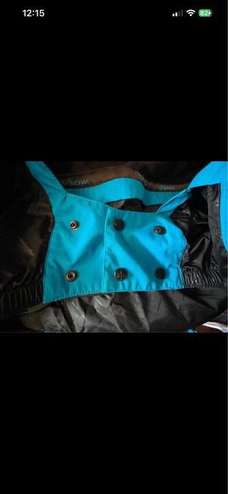 Chaqueta Oxbow azul y negra