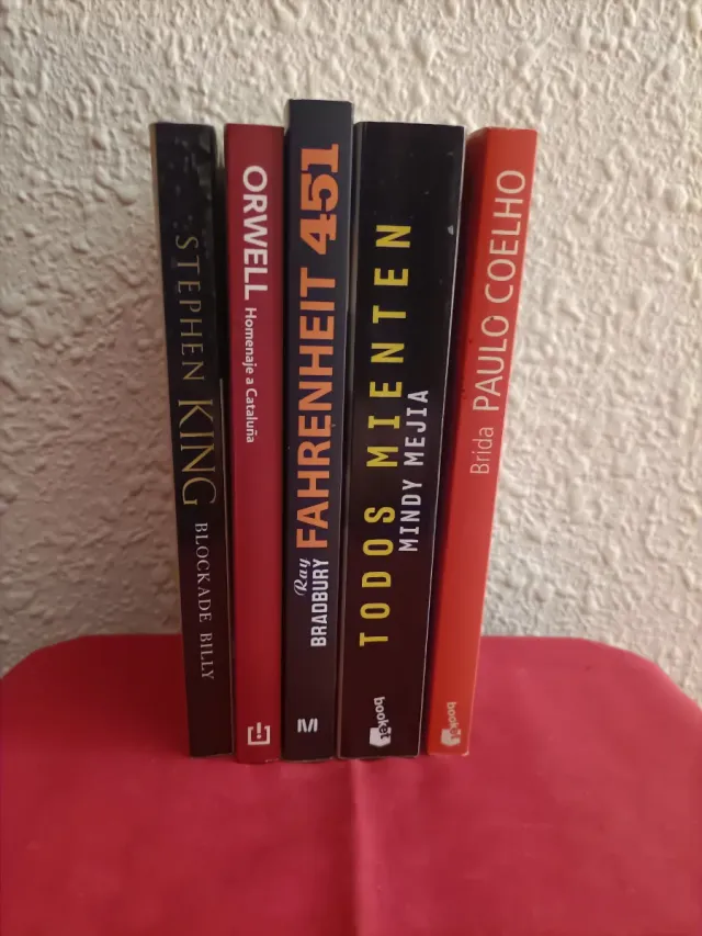 Lote de 5 libros
