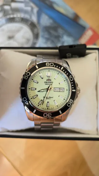 Reloj Orient Mako XL Full Lume FEM75005R9