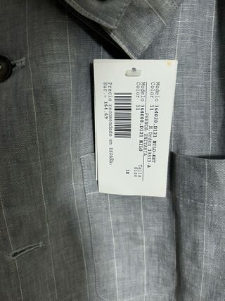 Traje niño lino SCHUSS americana y pantalón. 
