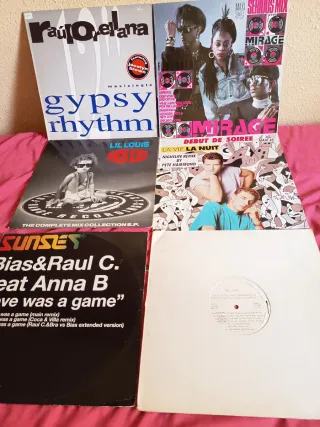 Discos vinilo maxi single disco electrónica dance