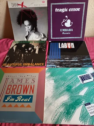 Discos vinilo maxi single disco electrónica dance