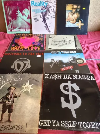 Discos vinilo maxi single disco electrónica dance