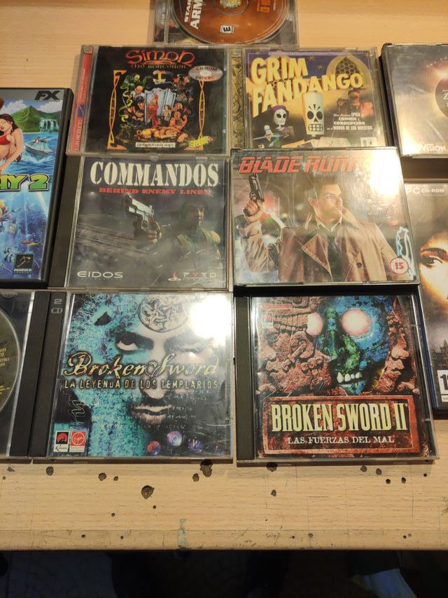 Lote Juegos PC Antiguos: Panzer General, Runaway 2