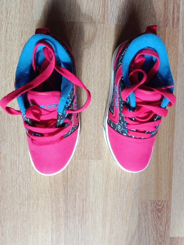Heelys niña rosas con ruedas