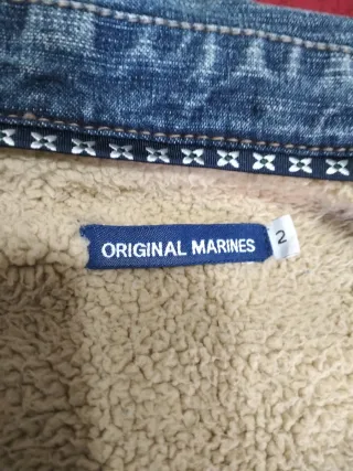 Giacca jeans bimbo 2 anni con pellicciotto