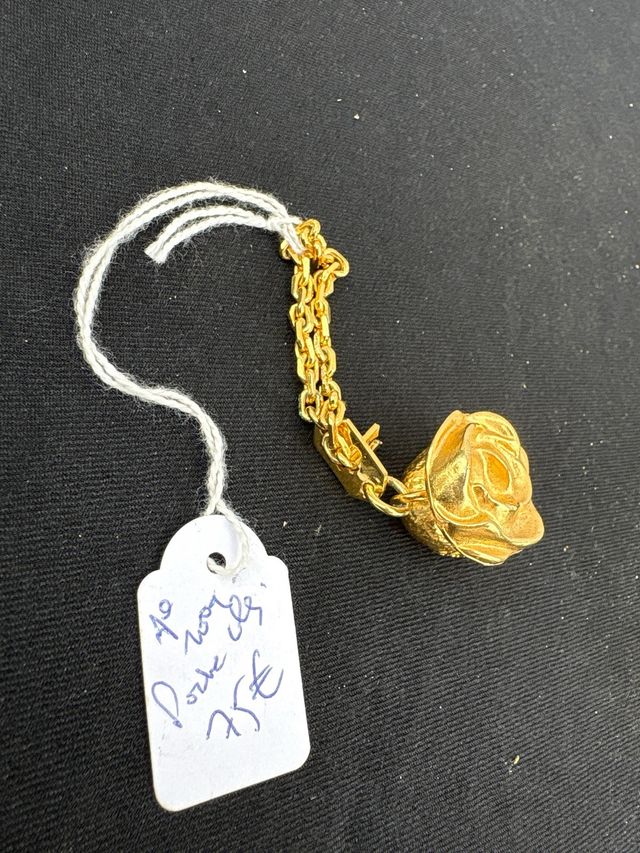 Broche Kenzo Flor Dorada