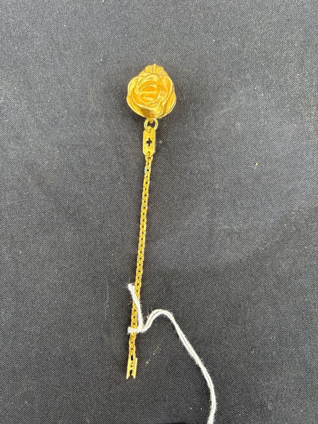 Broche Kenzo Flor Dorada