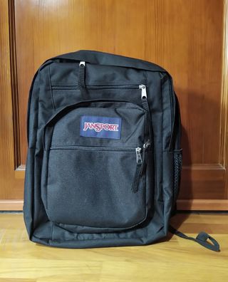 Mochila Jansport Negra Amplia