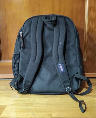 Mochila Jansport Negra Amplia