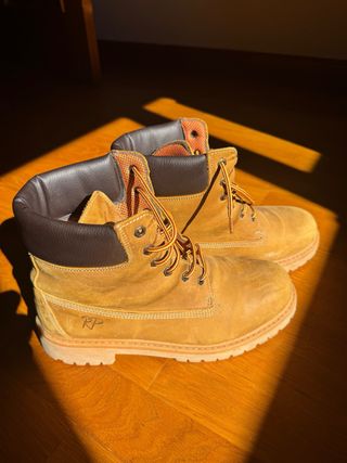 Botas Raquel Perez Piel Marrón