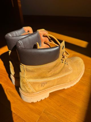 Botas Raquel Perez Piel Marrón