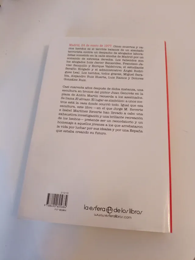 La matanza de Atocha: 24 de enero de 1977. El a...