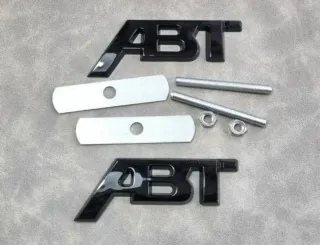 Emblemas Audi ABT de Parilla y y Maletero 