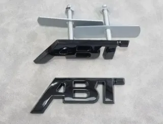 Emblemas Audi ABT de Parilla y y Maletero 