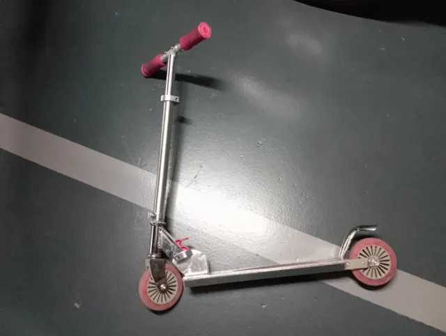 Patinete Aluminio Rosa Juguettos