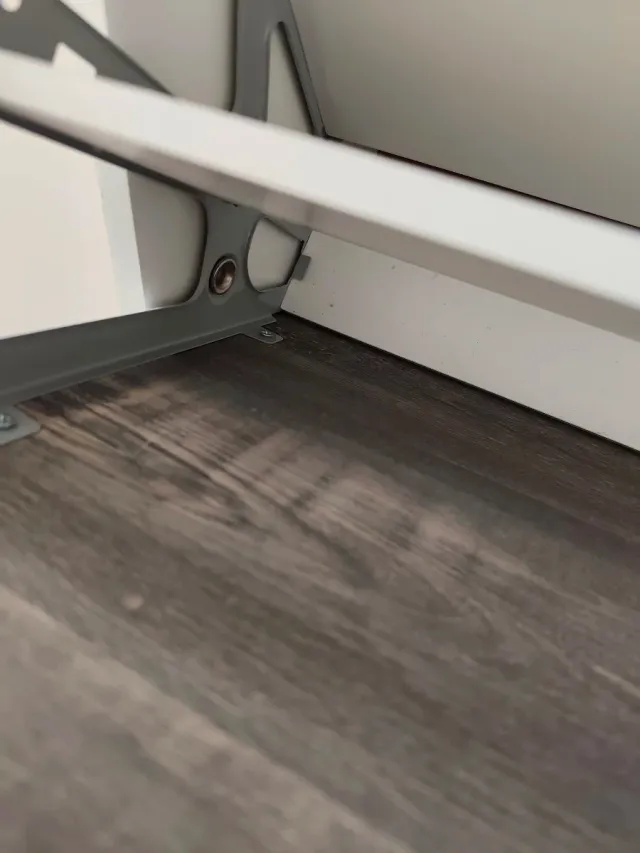 Zapatero Rústico Madera Gris y blanco