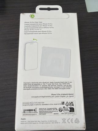 Funda iPhone 15 Pro Transparente MagSafe