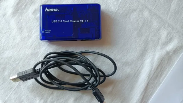 Lettore schede Hama USB 2.0 19 in 1