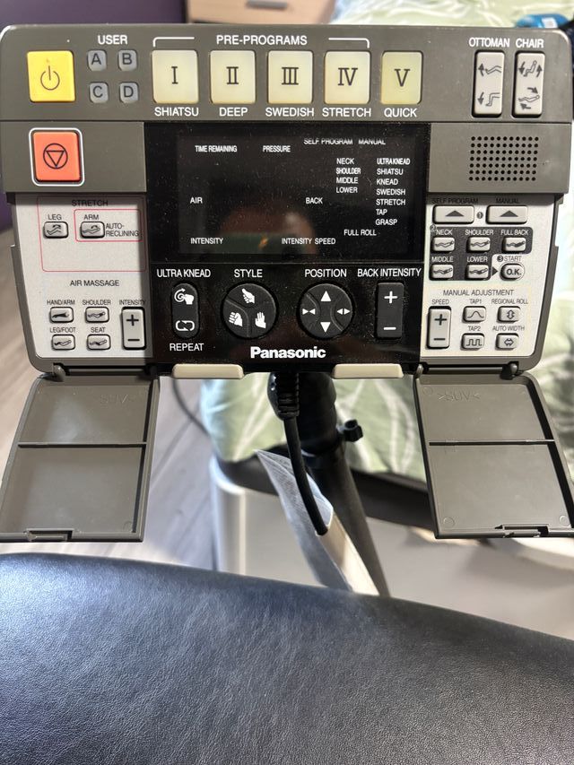 Sillón Masaje Panasonic EP30002 Negro