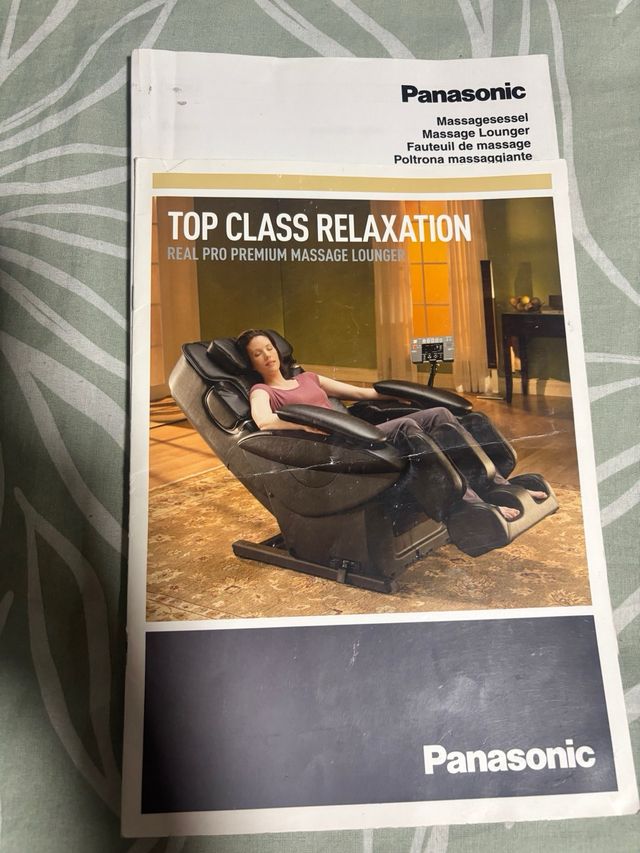 Sillón Masaje Panasonic EP30002 Negro