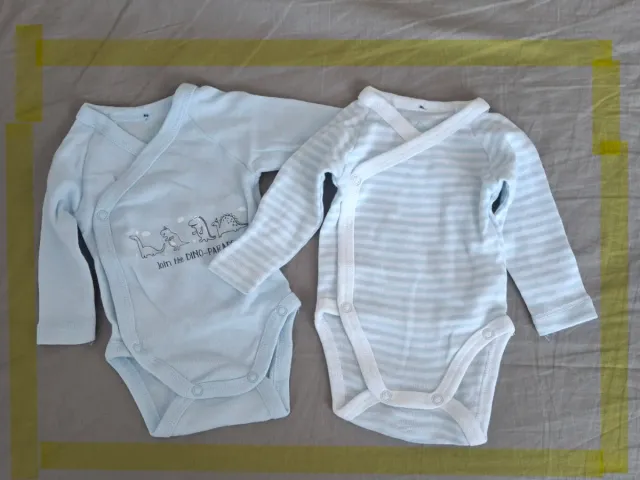 2 Bodys Cruzados Bebé