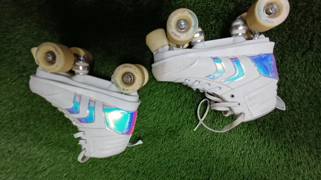Patines 4 Ruedas Talla 36 Blancos