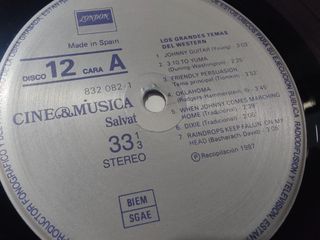 Vinilo Cine & Música: Los Grandes Temas del Wester