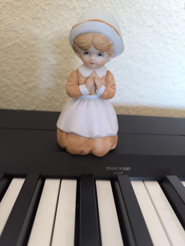 Muñeca/Adorno Porcelana Clásica