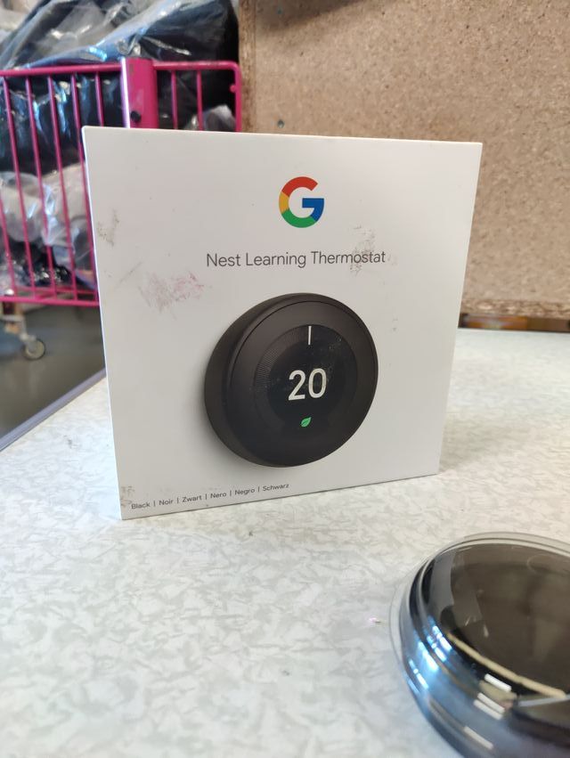Termostato Google Nest Acero Inoxidable