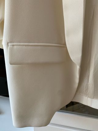 Americana blanca Zara