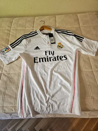 Camiseta Real Madrid Adidas Blanca
