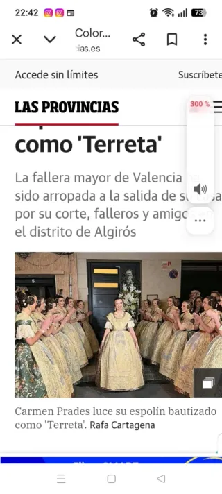 Falda huertana