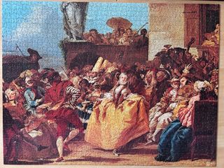 Puzzle MB 1500 pezzi Tiepolo Carnevale