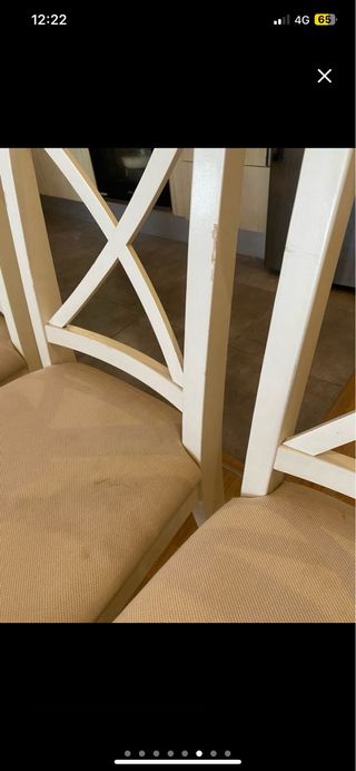 Sillas Ikea Ingolf Asiento Acolchado