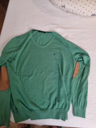 Jersey Purificación García verde claro