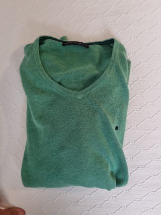 Jersey Purificación García verde claro
