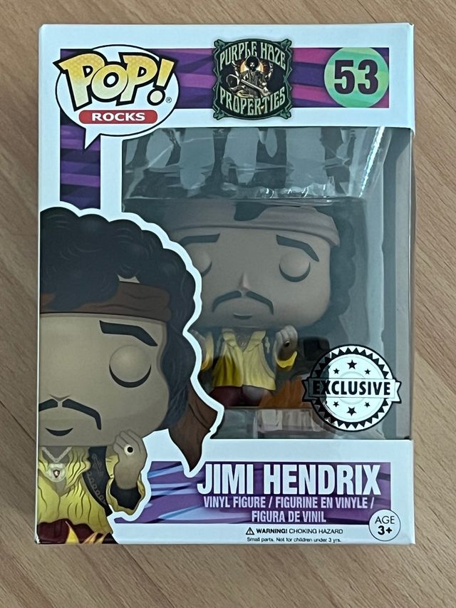 Funko Pop Jimi Hendrix 53 Exclusive