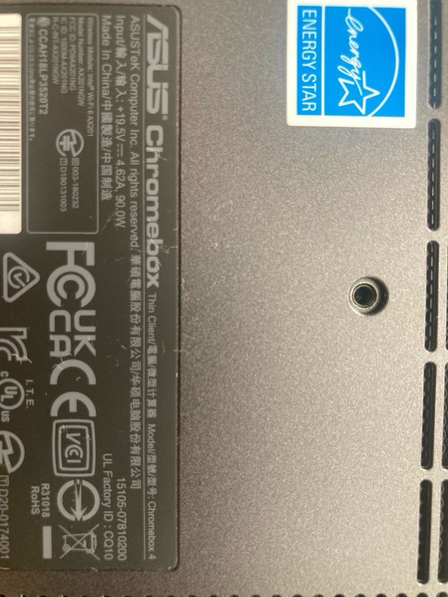 ASUS Chromebox 4 + Mando