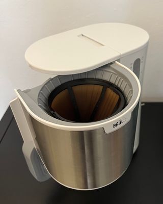 Cafetera Braun PurShine KF1500WH Acero Inox