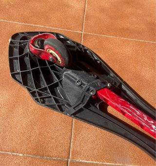 Monopatín Oxelo Waveboard Rojo