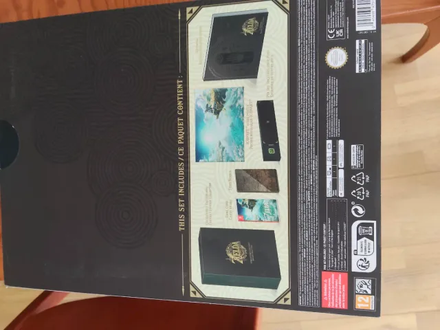 Zelda Tears of the Kingdom Coleccionista SIN ABRIR