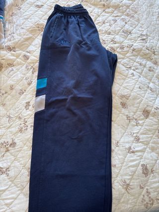 Pantalón chándal colegio Árula azul y gris