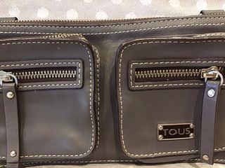 Bolso Tous Piel Marrón Grisáceo Bandolera