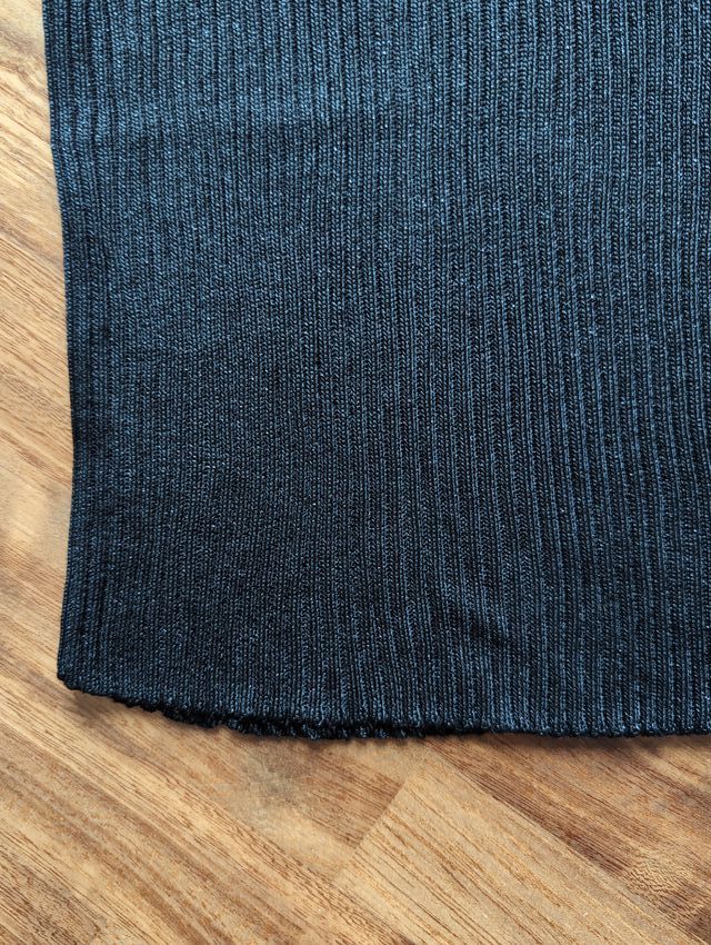 Maglia Gea collo alto senza maniche nera