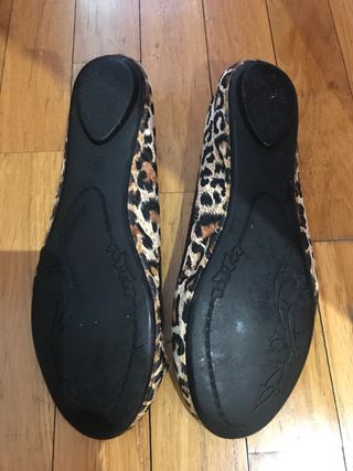 Bailarinas leopardo mujer. Talla 36.