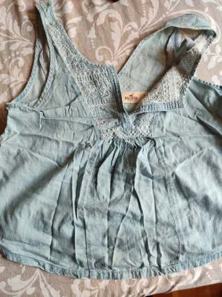 Blusa Hollister Azul