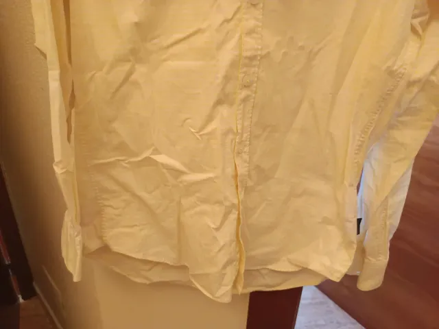 Camisa Roberto Verino S cuadros amarilla