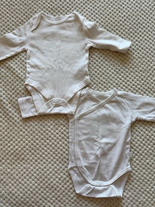 Lote 5 Bodies Bebé 2-4 Meses